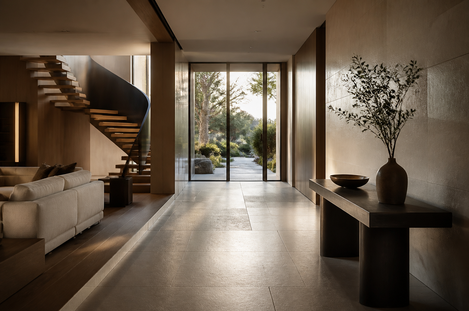 Aura Estates private residence entrance